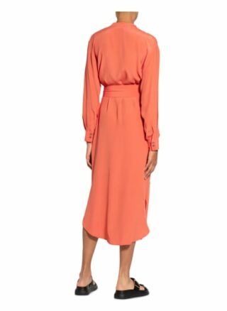 Ottod'ame Kleid mit Seide, Orange