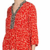 Oui Kleid mit 3/4-Arm, Rot