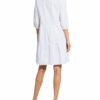 Oui Kleid mit 3/4-Arm, Weiß
