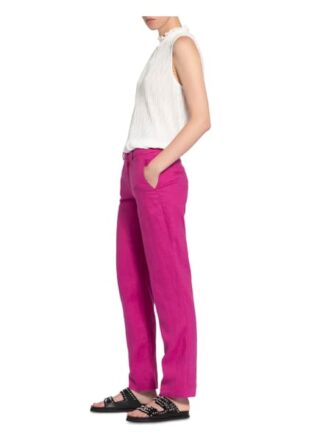 Oui Leinenhose, Pink