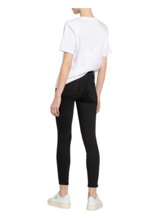 Paige Skinny Jeans High Rise Muse, Schwarz