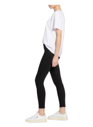 Paige Skinny Jeans High Rise Muse, Schwarz