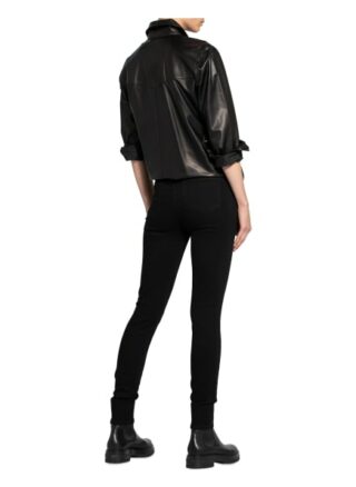 Paige Skinny Jeans Hoxton, Schwarz