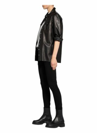 Paige Skinny Jeans Hoxton, Schwarz