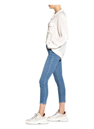 Paige Verdugo Ankle Skinny Jeans Damen, Blau
