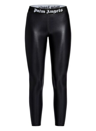 Palm Angels 7/8-Leggings, Schwarz