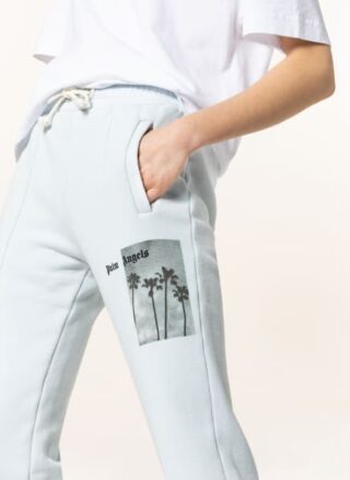 Palm Angels Sweatpants Boulevard Illusion, Weiß