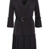 Pennyblack Kleid Regata mit 3/4-Arm, Schwarz