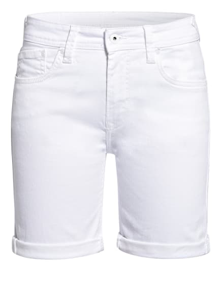 Pepe Jeans Poppy Jeans-Shorts Damen, Weiß