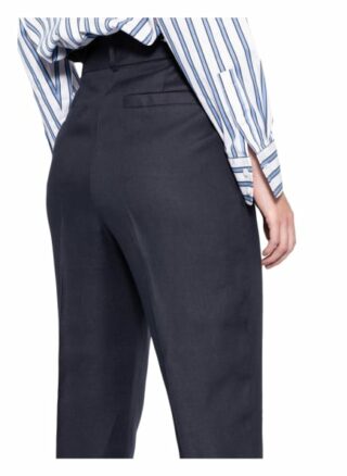Peserico 7/8-Hose aus Leinen, Blau