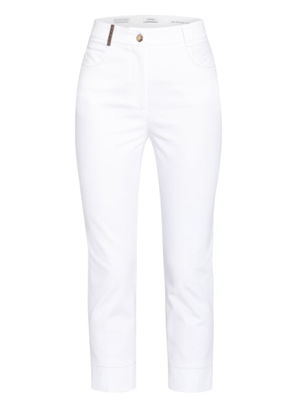 PESERICO Slim Fit Jeans Damen, Weiß