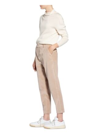Peserico 7/8-Samthose, Beige