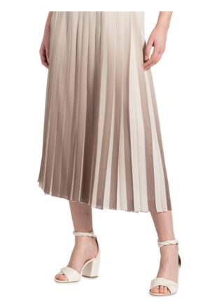 Peserico Faltenrock, Beige