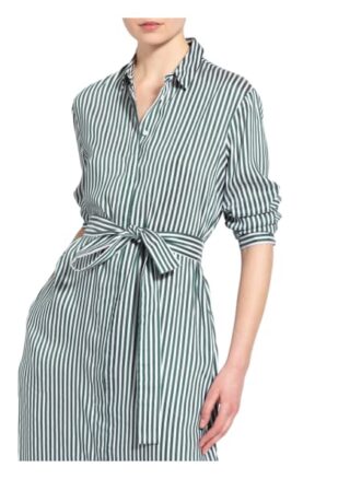 Peserico Hemdblusenkleid, Grün