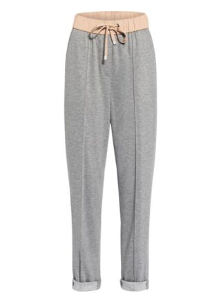 Peserico Hose im Jogging-Stil, Grau