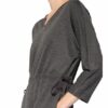 Peserico Jerseykleid mit 3/4-Arm, Grau