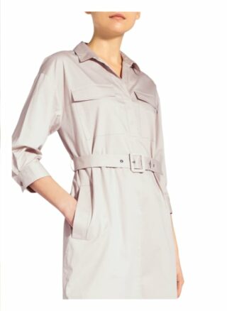 Peserico Kleid mit 3/4-Arm, Beige