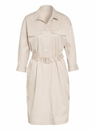 Peserico Kleid mit 3/4-Arm, Beige