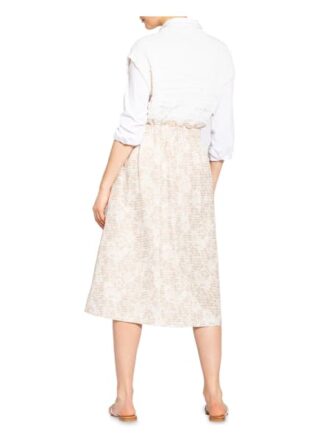 PESERICO A-Linien-Rock Damen, Beige