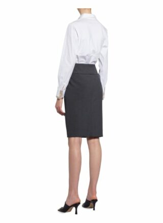 PESERICO Bleistiftrock Damen, Grau