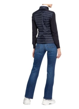 Peuterey Daunenjacke Camba im Materialmix, Blau