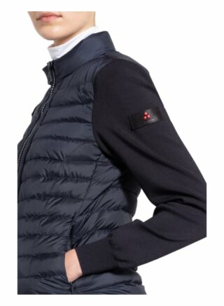 Peuterey Daunenjacke Camba im Materialmix, Blau