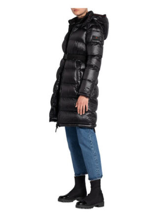 Peuterey Lightweight-Daunenmantel Dalal, Schwarz