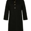 Phase Eight Jeanskleid Kirsty mit 3/4-Arm, Schwarz
