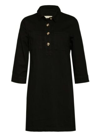 Phase Eight Jeanskleid Kirsty mit 3/4-Arm, Schwarz