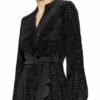 Phase Eight Kleid Devore, Schwarz