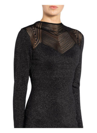 Phase Eight Kleid Tam mit Glitzergarn, Grau
