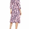Phase Eight Wickelkleid Jean mit 3/4-Arm, Pink