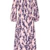 Phase Eight Wickelkleid Jean mit 3/4-Arm, Pink