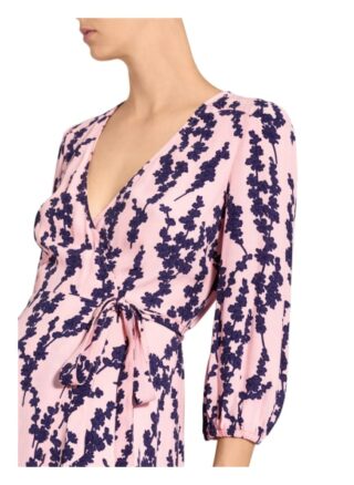 Phase Eight Wickelkleid Jean mit 3/4-Arm, Pink
