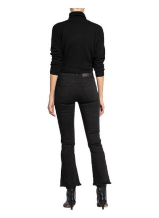 Pinko Flared Jeans Fannie, Schwarz