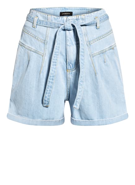 pinko Tasha Jeans-Shorts Damen, Blau