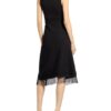 Pinko Jerseykleid, Schwarz
