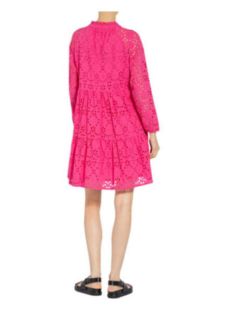 Princess Goes Hollywood Kleid aus Lochspitze, Pink