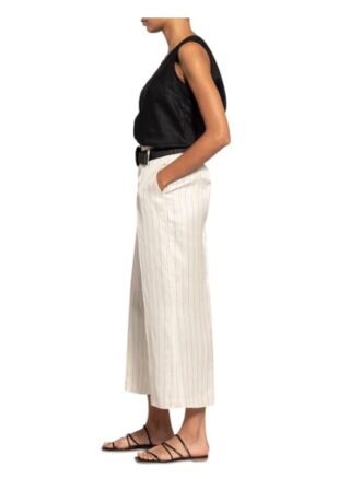 Raffaello Rossi 7/8-Hose Agatha mit Leinen, Beige
