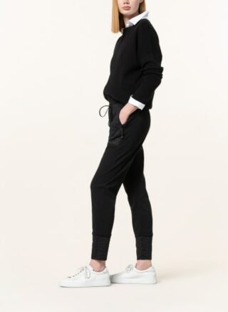 Raffaello Rossi Hose Candy Croco, Schwarz