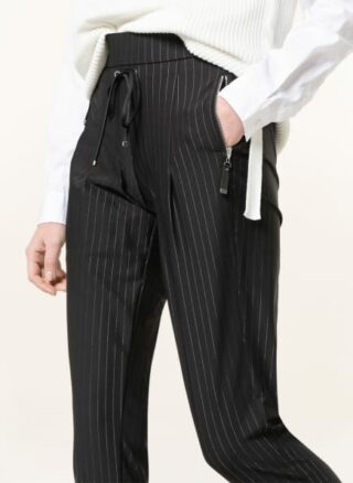 Raffaello Rossi Hose Candy im Jogging-Stil, Schwarz