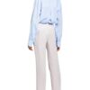 Raffaello Rossi Marlenehose Olessa aus Leinen, Grau
