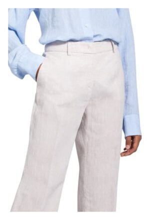 Raffaello Rossi Marlenehose Olessa aus Leinen, Grau