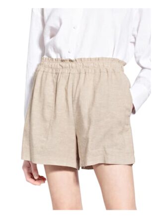 Rails Shorts Leighton mit Leinen, Beige