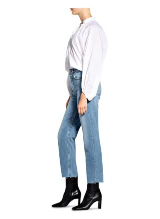 Re/Done 7/8-Jeans, Blau