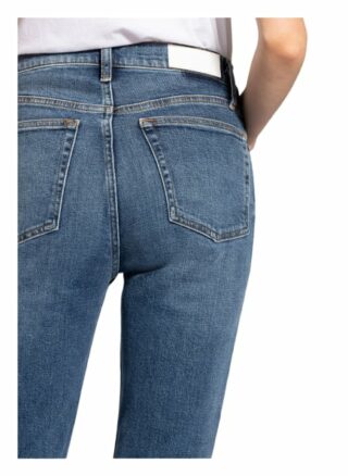 Re/Done 7/8-Jeans, Blau