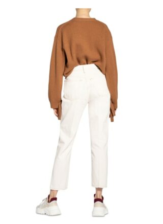Re/Done Straight Jeans, Weiß