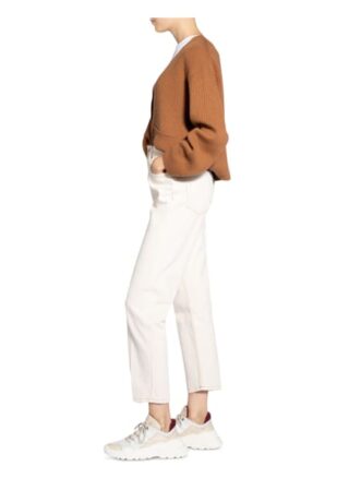 Re/Done Straight Jeans, Weiß