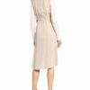 Reiss Hemdblusenkleid Effie, Beige