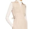 Reiss Hemdblusenkleid Effie, Beige